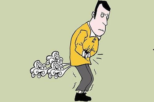 吃瓜放屁臭